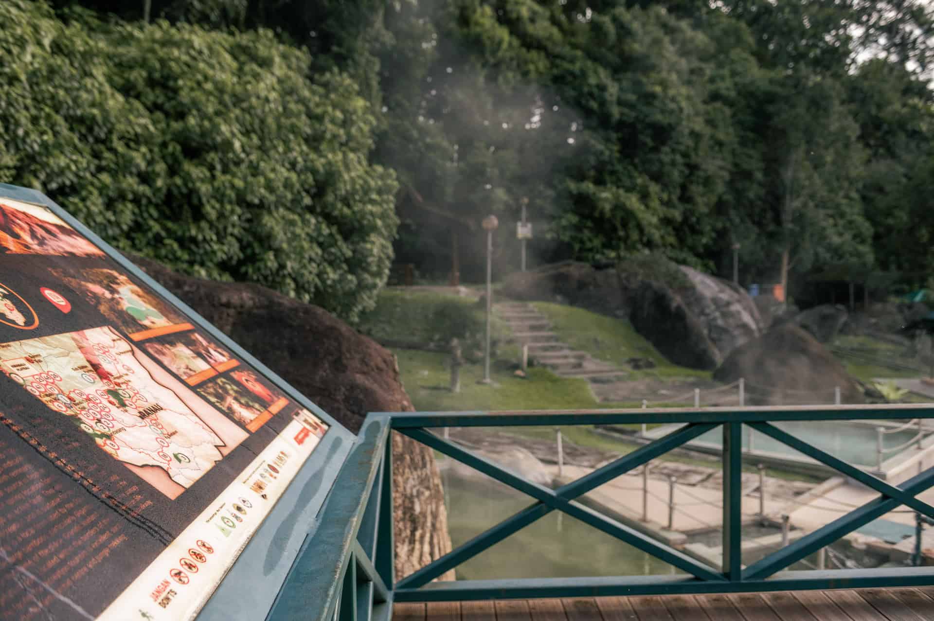 Tired? Try Borneo’s natural spa in the rainforest.